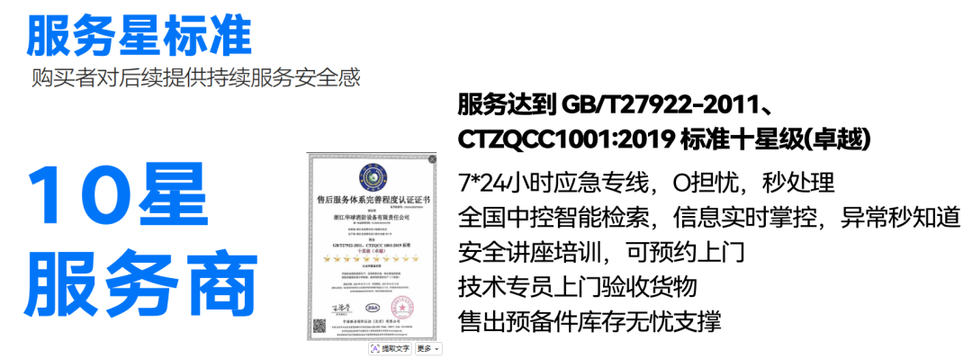 全流程服务保障体系